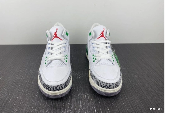 Green Jordan Lucky 3 CK9646-136 Retro CK9646-136 0204